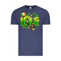 Vintage Denim Love St. Patrick's Day Vintage Tee - HowdyJamesFarm