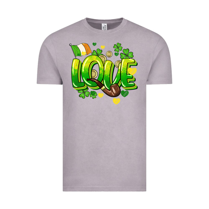 Love St. Patrick's Day Vintage Tee by HowdyJamesFarm | Teevron