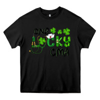 Black one lucky certified medical assistant cma Heavy Core Tee - RanaPortraitStore
