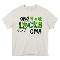 Cream one lucky certified medical assistant cma Heavy Core Tee - RanaPortraitStore