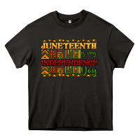 Asphalt juneteenth is my independence day Heavy Core Tee - NancyCooperArtShop