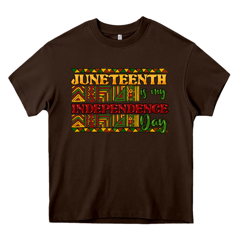 Juneteenth Is My Independence Day Heavy Core Tee by NancyCooperArtShop | Teevron