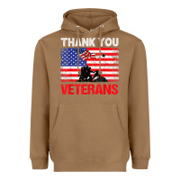 Toasted Coconut thank you veterans service patriot veteran day american flag t shirt Heavyweight Hoodie - maiPhamDesign