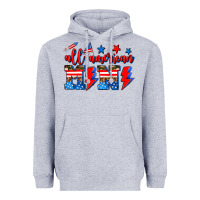 Heather Grey all american mimi Heavyweight Hoodie - AdoDesignShop