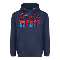 Navy all american mimi Heavyweight Hoodie - AdoDesignShop