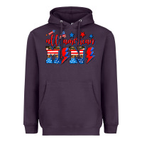 Plum all american mimi Heavyweight Hoodie - AdoDesignShop