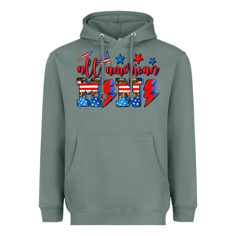 All American Mimi Heavyweight Hoodie by AdoDesignShop | Teevron