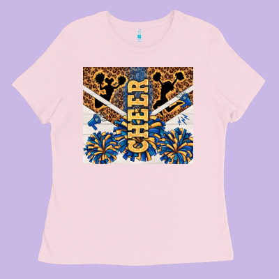 Cheer Ladies Tee Designed By Tumblerdesignbyshophia