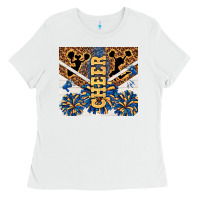 White Cheer Ladies Tee - TumblerDesignByShophia