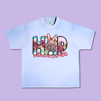 Easter Day Hop Bunny Urban Heavy Tee Designed By Oliviacreatesart