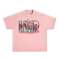 Salmon Easter Day Hop bunny Urban Heavy Tee - OliviaCreatesArt