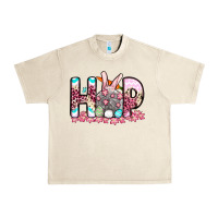 Sandshell Easter Day Hop bunny Urban Heavy Tee - OliviaCreatesArt