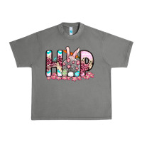 Tornado Easter Day Hop bunny Urban Heavy Tee - OliviaCreatesArt