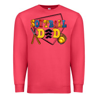 Cardinal softball dad Premium Sweatshirt - AdoDesignShop
