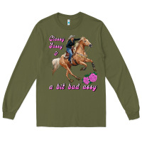 Army Green classy sassy & a bit bad assy Long Sleeve Tee - RanaPortraitStore