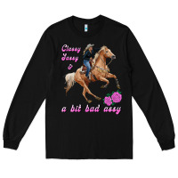 Black classy sassy & a bit bad assy Long Sleeve Tee - RanaPortraitStore