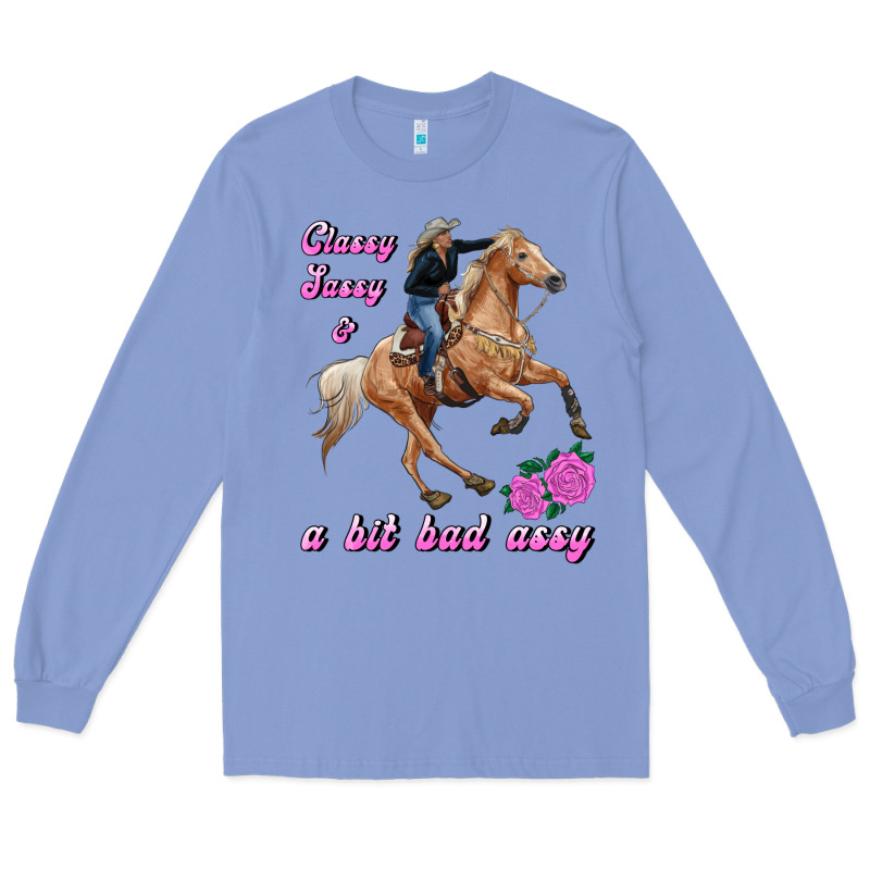 Classy Sassy & A Bit Bad Assy Long Sleeve Tee by RanaPortraitStore | Teevron