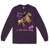 Plum classy sassy & a bit bad assy Long Sleeve Tee - RanaPortraitStore