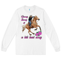 White classy sassy & a bit bad assy Long Sleeve Tee - RanaPortraitStore