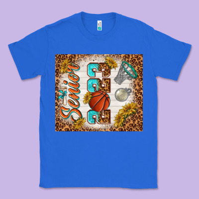Senior 2023 Basketball Classic Tee Designed By Tumblerdesignbyshophia