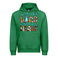 Emerald trust in the lord with all your heart Urban Hoodie - JahusDesignShop