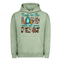 Pigment Oil Green trust in the lord with all your heart Urban Hoodie - JahusDesignShop