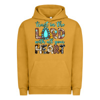 Pigment Peanut Butter trust in the lord with all your heart Urban Hoodie - JahusDesignShop