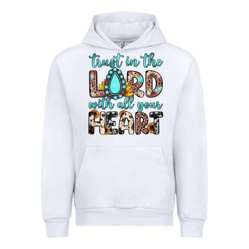 Trust In The Lord With All Your Heart Urban Hoodie by JahusDesignShop | Teevron