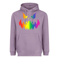 Lavender halloween gay lesbians pride pumpkin lgbt pride Heavyweight Hoodie - maiPhamDesign