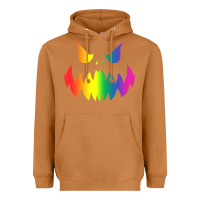 Meerkat halloween gay lesbians pride pumpkin lgbt pride Heavyweight Hoodie - maiPhamDesign