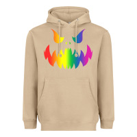 Mushroom halloween gay lesbians pride pumpkin lgbt pride Heavyweight Hoodie - maiPhamDesign