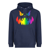 Navy halloween gay lesbians pride pumpkin lgbt pride Heavyweight Hoodie - maiPhamDesign