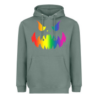 Sage halloween gay lesbians pride pumpkin lgbt pride Heavyweight Hoodie - maiPhamDesign