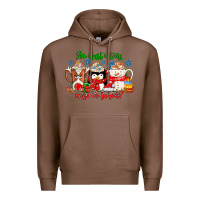 Chestnut amiju sweating cause im bored Premium Hoodie - CowhideDigitalArt