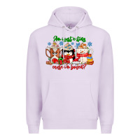 Lilac amiju sweating cause im bored Premium Hoodie - CowhideDigitalArt