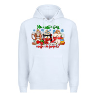 White amiju sweating cause im bored Premium Hoodie - CowhideDigitalArt