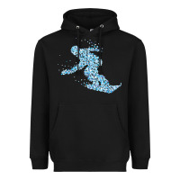 Black ski vacation t  shirt snowboard snowboarder snowboarding t  shirt Heavyweight Hoodie - maiPhamDesign