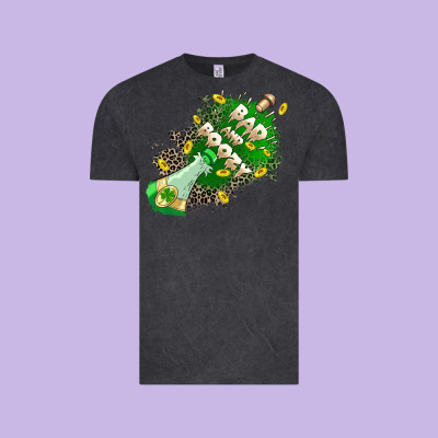 Bad And Boozy Vintage Tee Designed By Cowgirlartshop