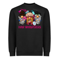 Black hair whisperers Heavyweight Sweatshirt - BarkalooDesign