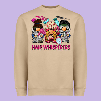 Hair Whisperers Heavyweight Sweatshirt Designed By Barkaloodesign
