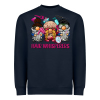 Navy hair whisperers Heavyweight Sweatshirt - BarkalooDesign