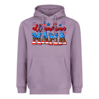 Lavender all american mama Heavyweight Hoodie - AdoDesignShop