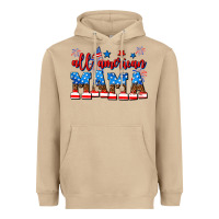 Mushroom all american mama Heavyweight Hoodie - AdoDesignShop