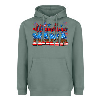 Sage all american mama Heavyweight Hoodie - AdoDesignShop