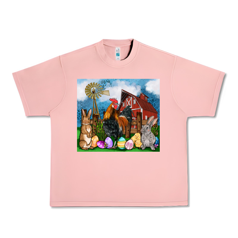 Farm Animals 20oz Urban Heavy Tee by OliviaCreatesArt | Teevron