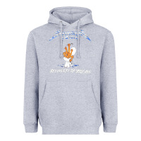 Heather Grey 88 FINGERS LOUIE ART Heavyweight Hoodie - maiPhamDesign