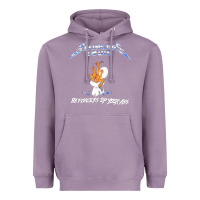 Lavender 88 FINGERS LOUIE ART Heavyweight Hoodie - maiPhamDesign