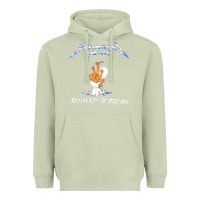 Matcha 88 FINGERS LOUIE ART Heavyweight Hoodie - maiPhamDesign