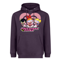 Plum Vintage Classic American cartoon Movie Characters Mens Best Heavyweight Hoodie - maiPhamDesign