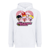 White Vintage Classic American cartoon Movie Characters Mens Best Heavyweight Hoodie - maiPhamDesign
